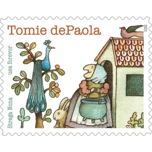 Forever Stamps 2023 Tomie dePaola – Celebrated Illustrator Tribute, First-Class Postage