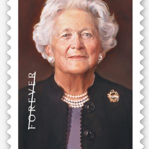 Forever Stamps 2025 Barbara Bush – Commemorative, First-Class Postage