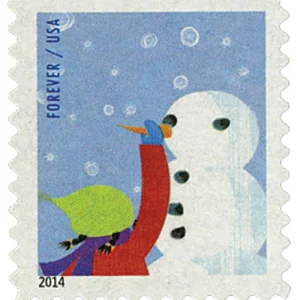 Forever Stamps 2014 Winter Fun – Holiday Celebration, First-Class Postage