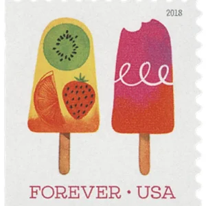 Forever Stamps 2018 Frozen Treats – Summer Fun, First-Class Postage
