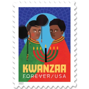 Forever Stamps 2022 Kwanzaa – Holiday Celebration, First-Class Postage